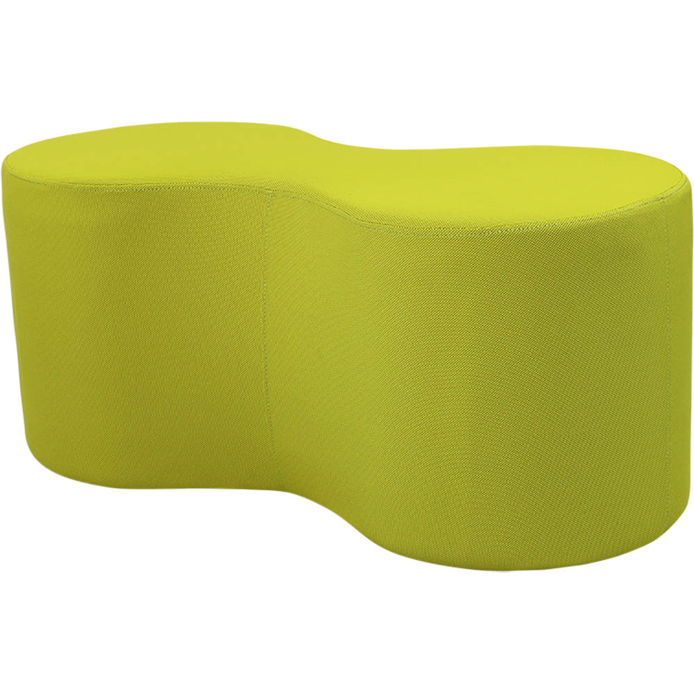 Image for SYLEX LAVA LOUNGE CHAIR DOUBLE SHAPE GREEN from Complete Stationery Office National (Devonport & Burnie)
