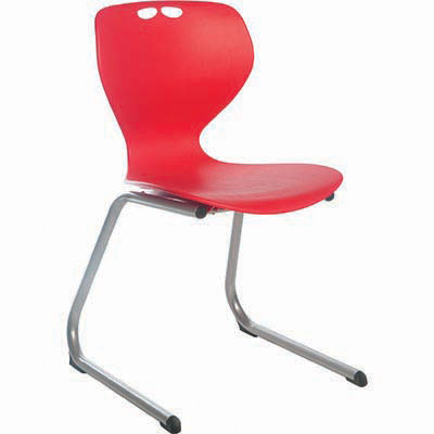 Image for SYLEX MATA CANTILEVER CHAIR 385MM RED from BACK 2 BASICS & HOWARD WILLIAM OFFICE NATIONAL