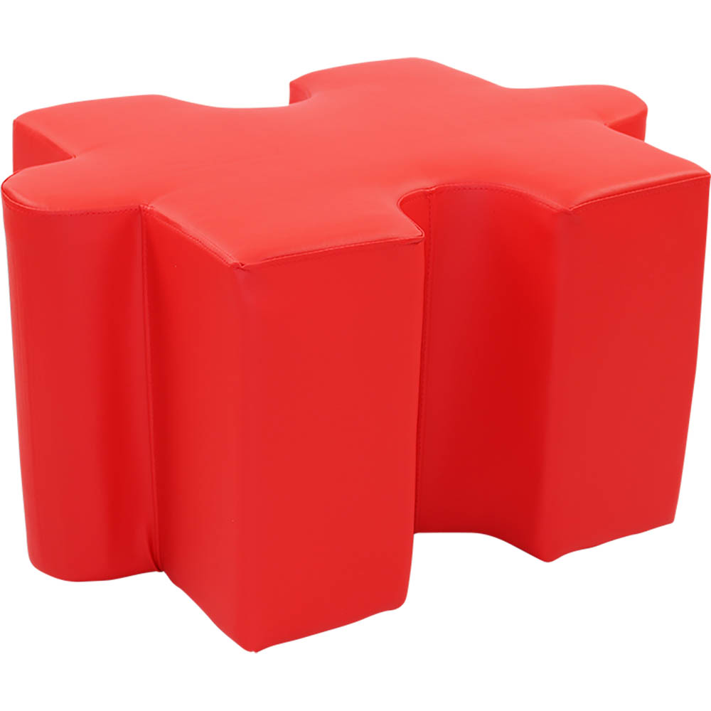 Image for SYLEX PUZZLE OTTOMAN 850 X 580 X 460MM RED from Office National Barossa