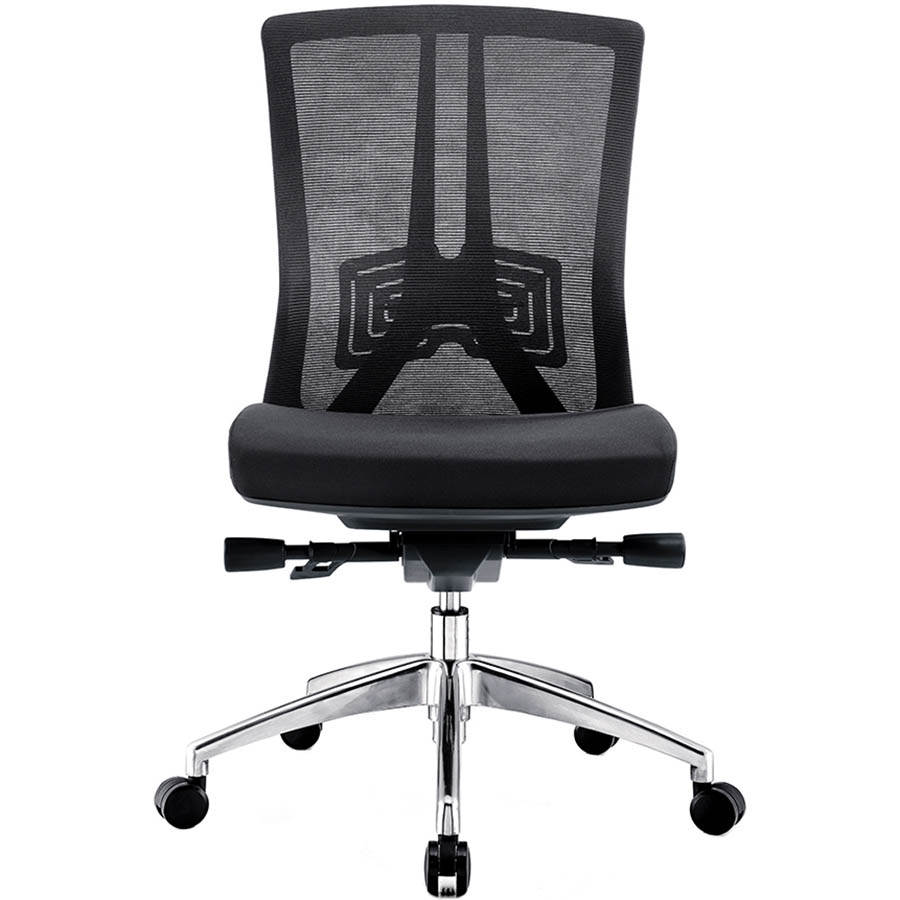 Image for TRUMAN EXECUTIVE CHAIR MEDIUM MESH BACK BLACK from PaperChase Office National