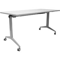 rapidline flip top table 1500 x 750mm grey
