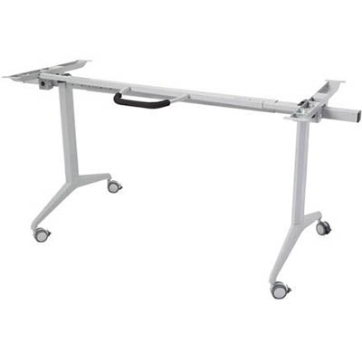 Image for RAPIDLINE FLIP TOP TABLE BASE MECHANISM 1800 X 900MM PRECIOUS SILVER from Office National Capalaba