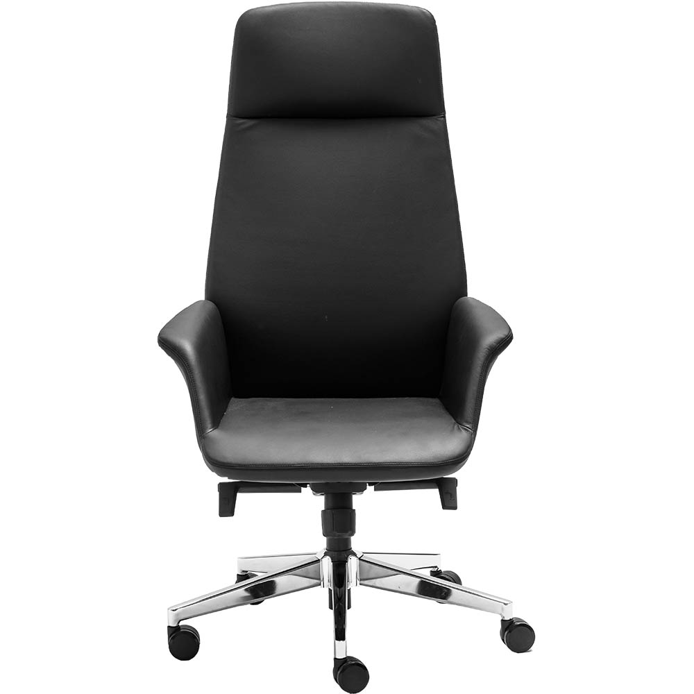 Image for RAPIDLINE ACCORD CHAIR HIGH LEATHER BACK BLACK from Axsel Office National