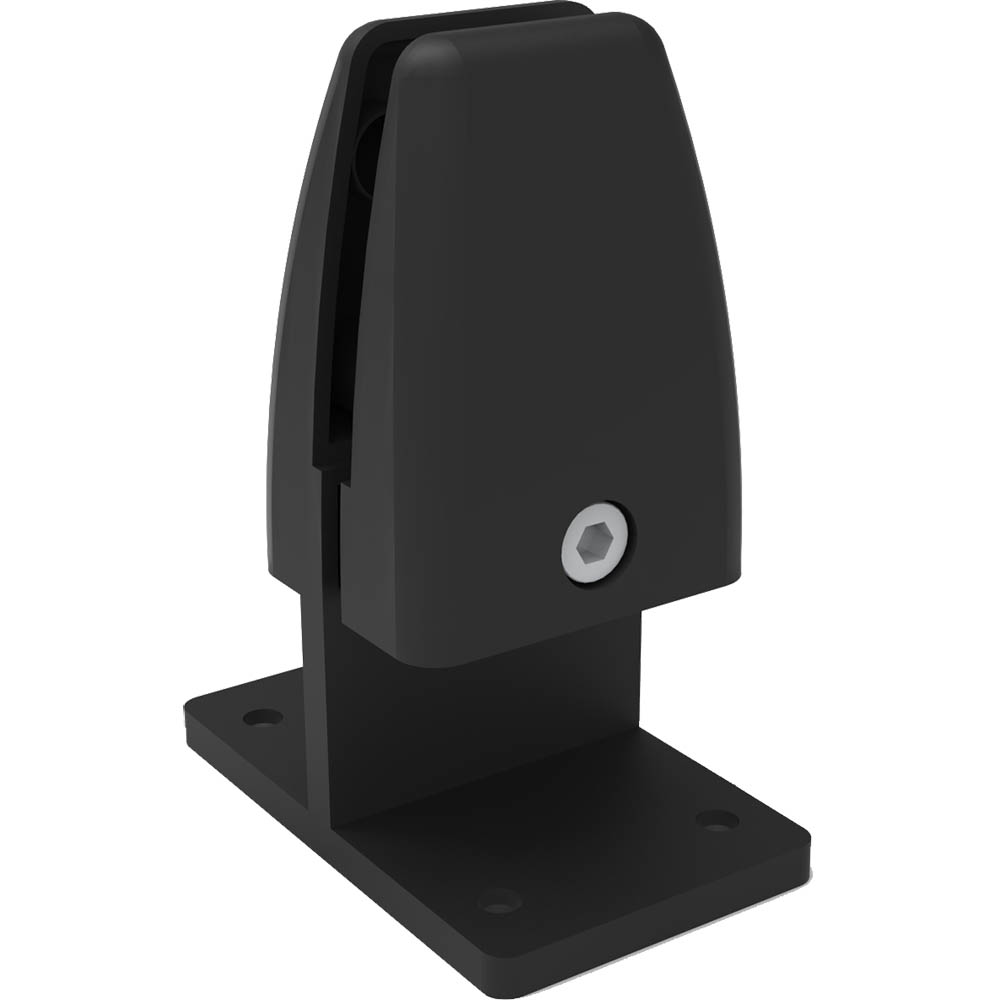 Image for RAPIDLINE ECO PANEL DESK SCREEN BACK TO BACK MOUNTED CLAMP BLACK PACK 2 from Office National