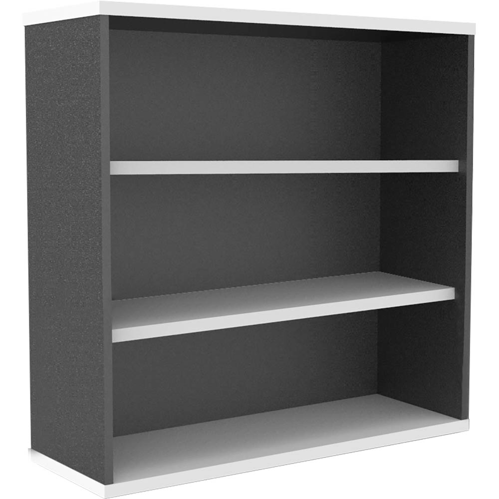 Image for RAPID WORKER BOOKCASE 3 SHELF 900 X 315 X 900MM WHITE/IRONSTONE from Complete Stationery Office National (Devonport & Burnie)
