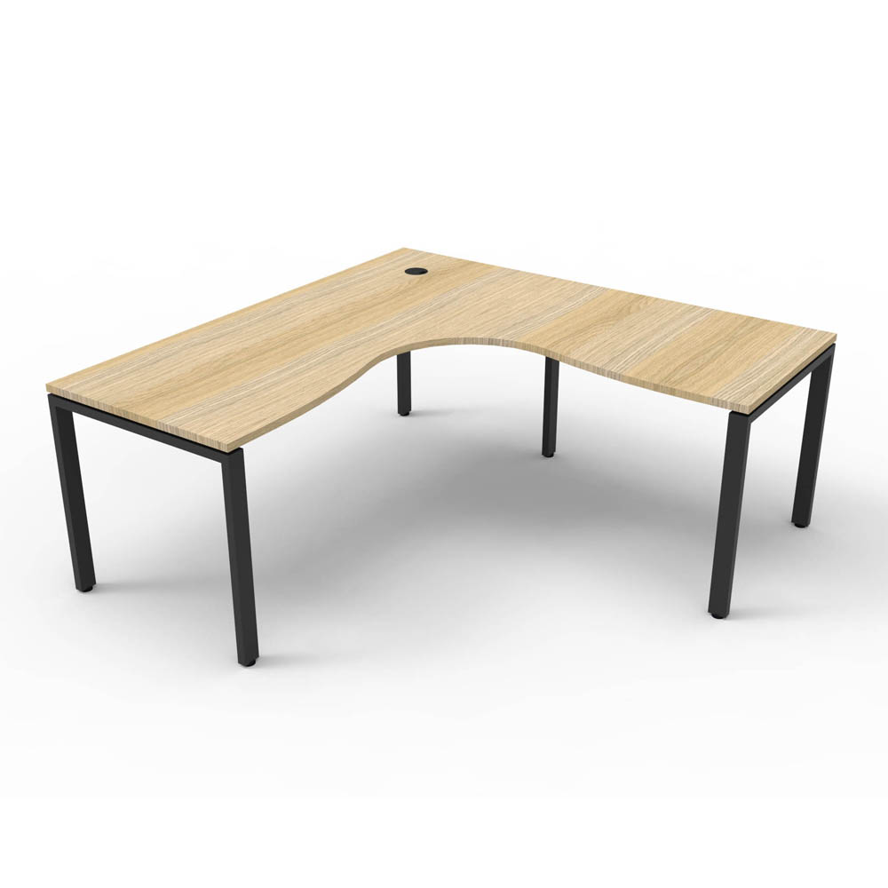 RAPID INFINITY DELUXE 1 PERSON PROFILE LEG SINGLE SIDED CORNER WORKSTATION |  | 7095113i
