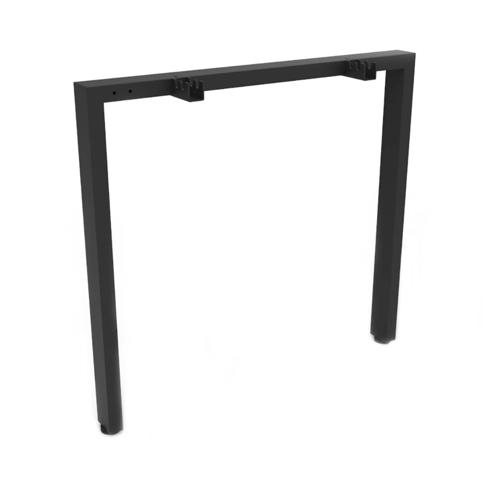 Image for RAPIDLINE PROFILE LEG 750 X 120 X 695MM BLACK SET 2 from Office National