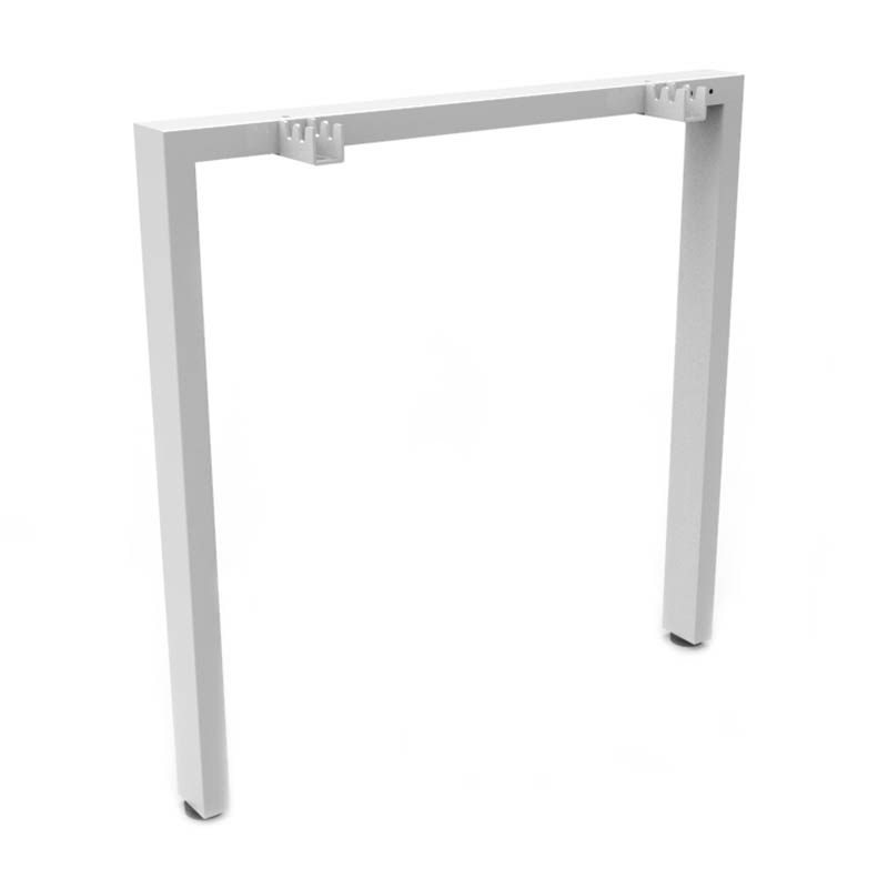 Image for RAPIDLINE PROFILE LEG 750 X 120 X 695MM WHITE SET 2 from Office National Capalaba
