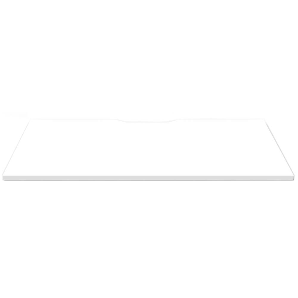 Image for RAPIDLINE SCREEN SCALLOPED DESK TOP 1500 X 750 NATURAL WHITE from Office National