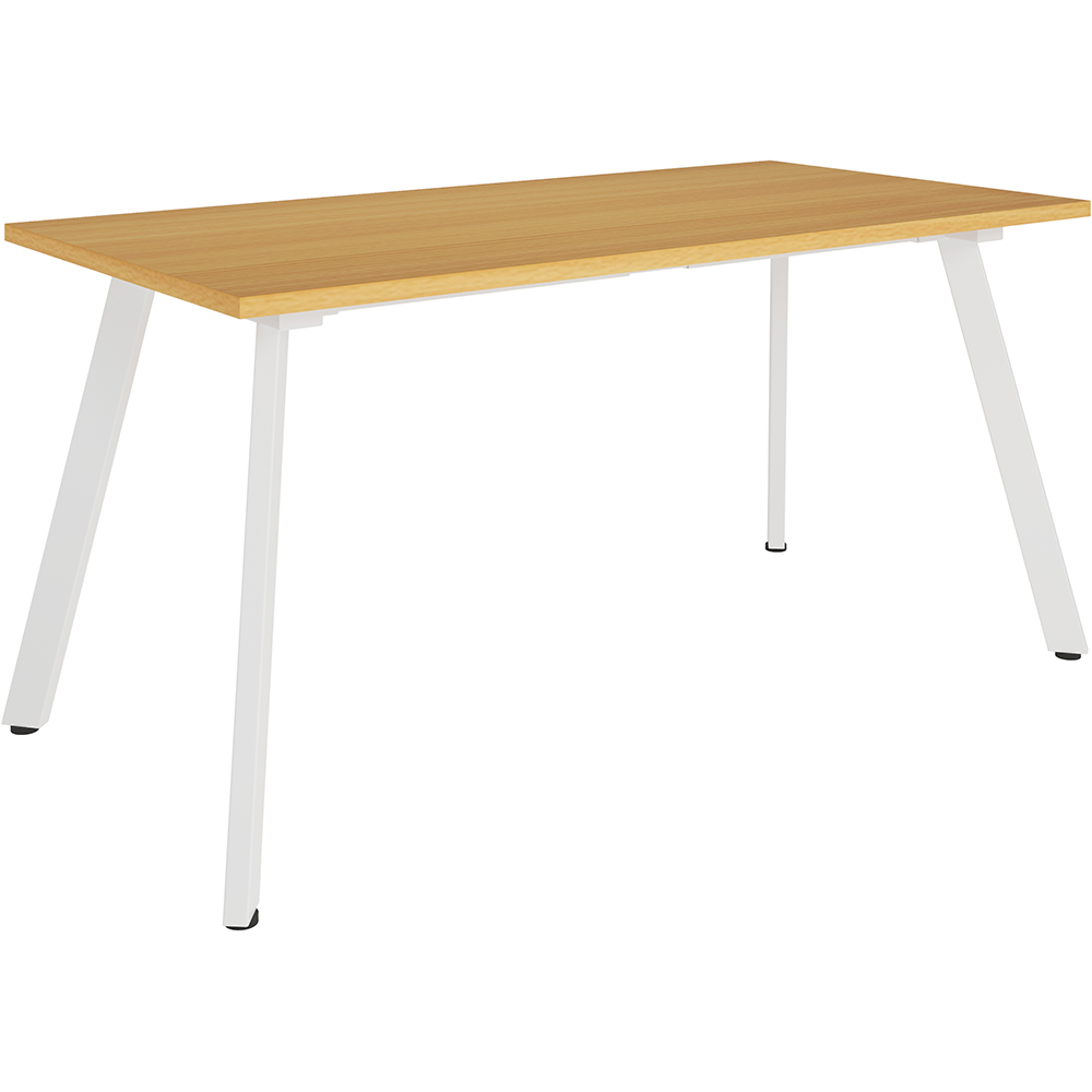 Image for RAPIDLINE ETERNITY MEETING TABLE 1500 X 750MM BEECH/WHITE from PaperChase Office National