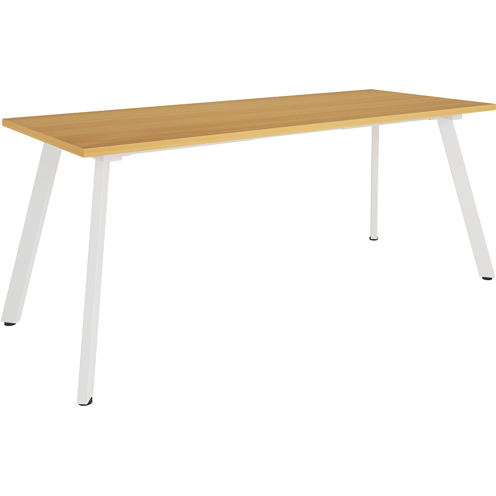 Image for RAPIDLINE ETERNITY MEETING TABLE 1800 X 750MM BEECH/WHITE from Angletons Office National