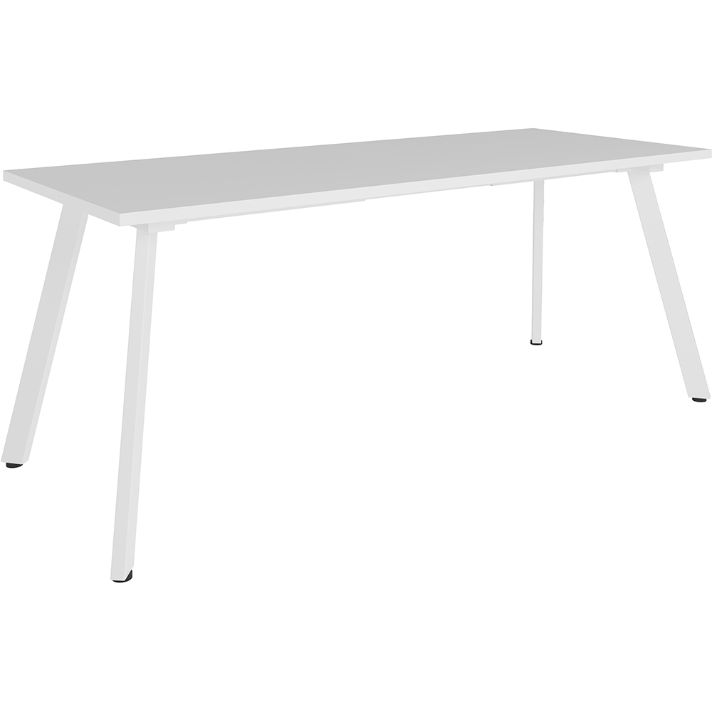 Image for RAPIDLINE ETERNITY MEETING TABLE 1800 X 750MM NATURAL WHITE/WHITE from Angletons Office National