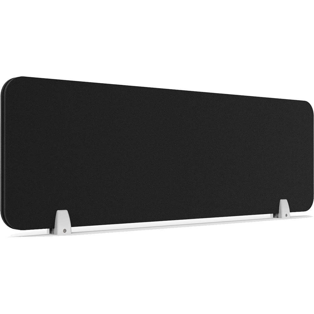 Image for RAPIDLINE ECO PANEL DESK MOUNTED SCREEN 1190 X 384MM BLACK from Office National Barossa