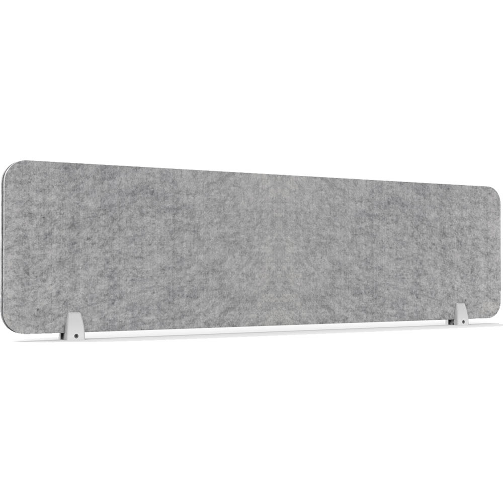 Image for RAPIDLINE ECO PANEL DESK MOUNTED SCREEN 1490 X 384MM MARBLE GREY from Office National