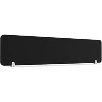 rapidline eco panel desk mounted screen 1790 x 384mm black