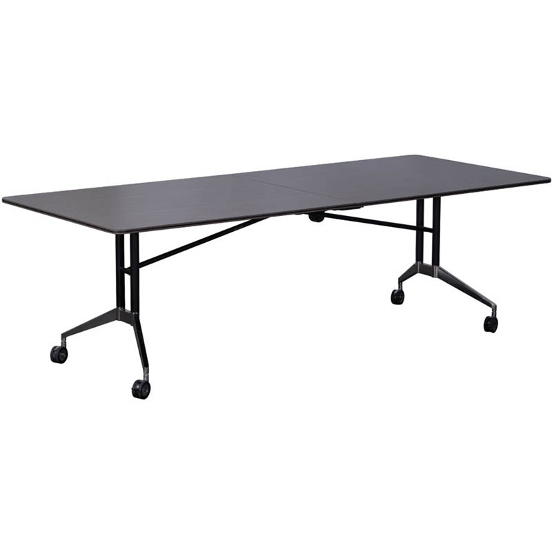 Image for RAPID EDGE FOLDING TABLE 2400 X 1000 X 743MM DRIFTWOOD from Surry Office National