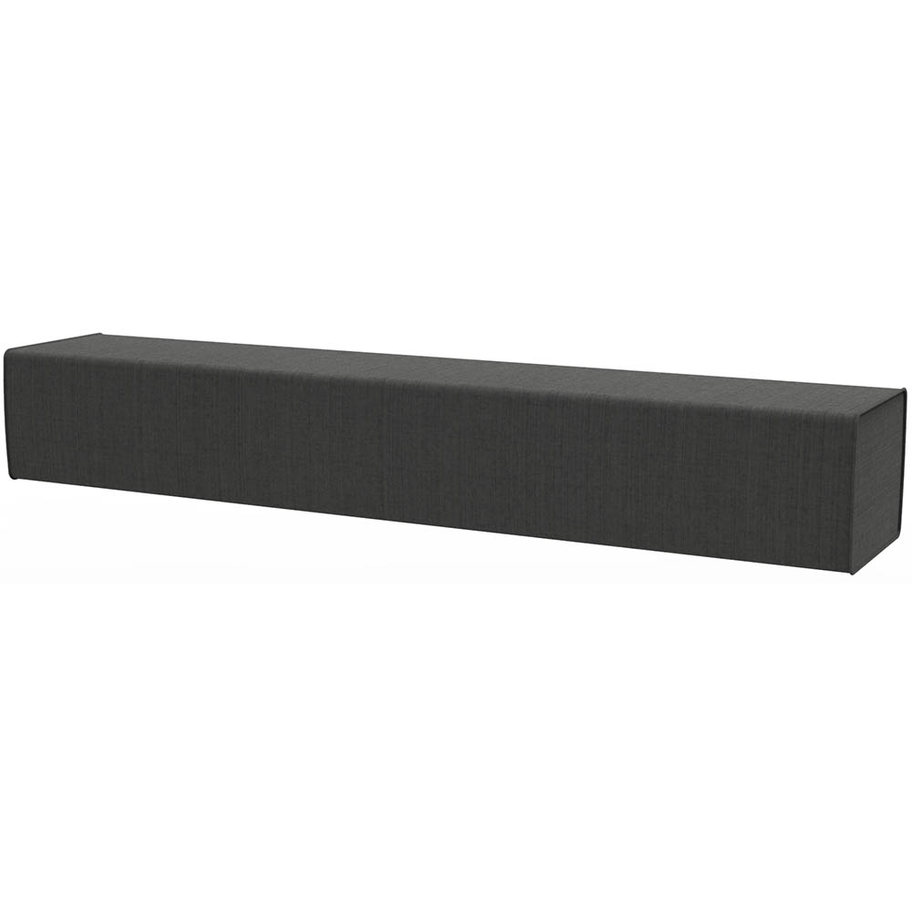Image for RAPIDLINE FLEXI LOUNGE TRIPLE BACK REST MODULE 1830 X 355 X 280MM CHARCOAL ASH from Aztec Office National