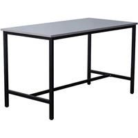 rapidline high bar table 1800 x 900 x 1050mm grey
