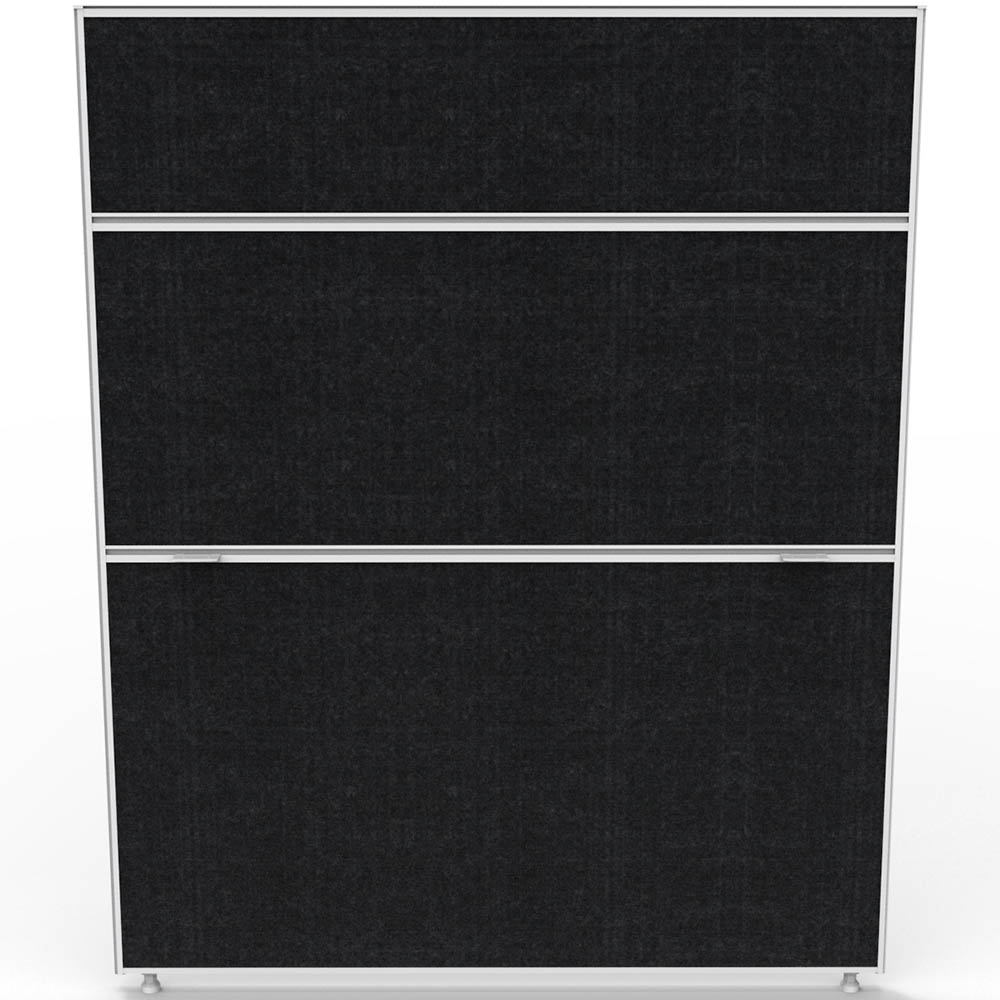 Image for RAPIDLINE SHUSH30 SCREEN 1500H X 1200W MM BLACK from OFFICE NATIONAL CANNING VALE
