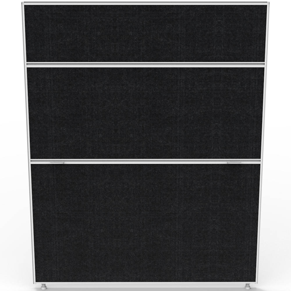 Image for RAPIDLINE SHUSH30 SCREEN 1200H X 1500W MM BLACK from Office National