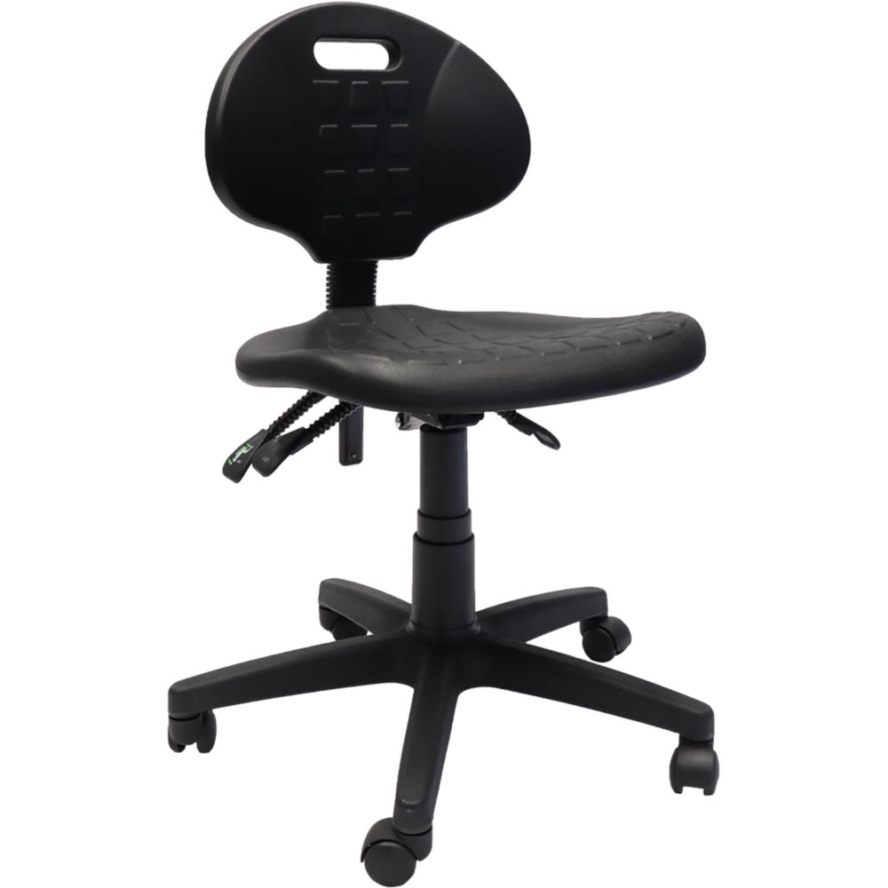 Image for RAPIDLINE LABORATORY CHAIR BLACK from Office National Sydney Stationery