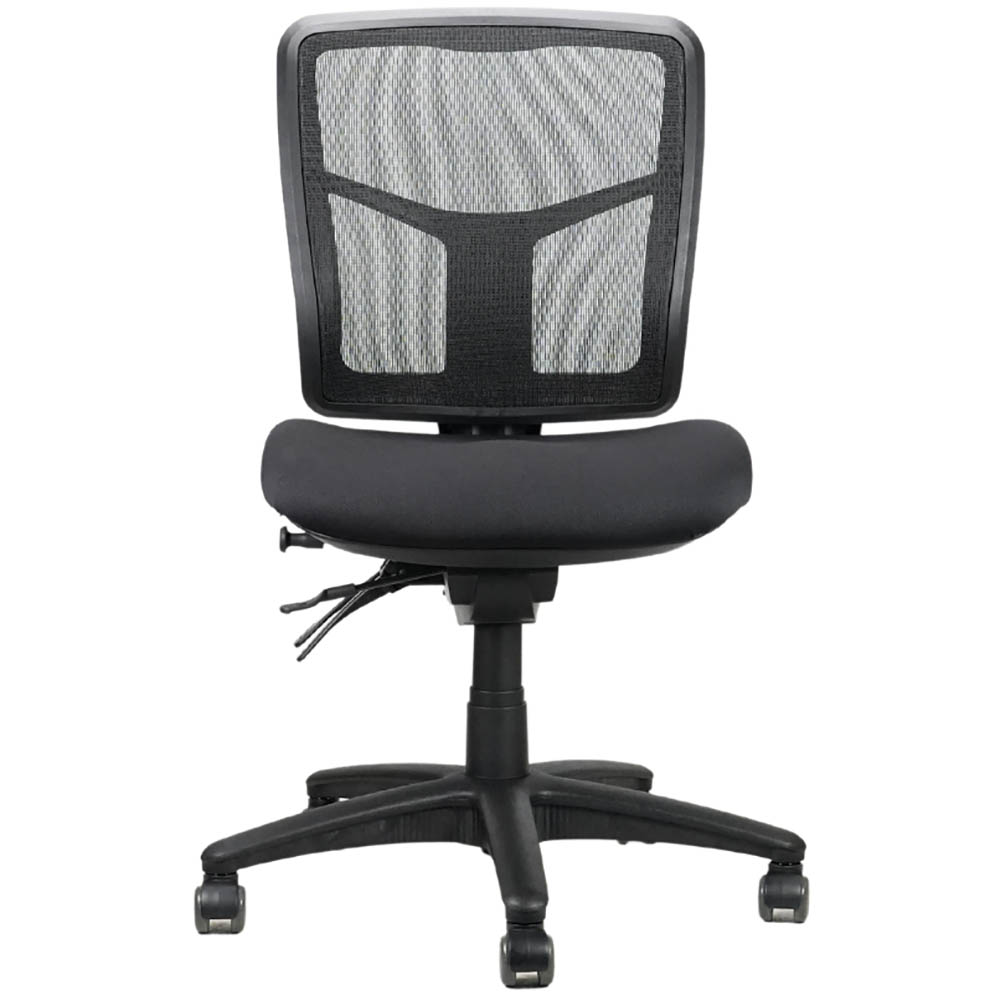 Image for RAPIDLINE MIRAE CHAIR MEDIUM MESH BACK BLACK from Office National Sydney Stationery