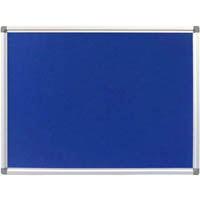 rapidline standard pinboard 1500 x 900 x 15mm blue