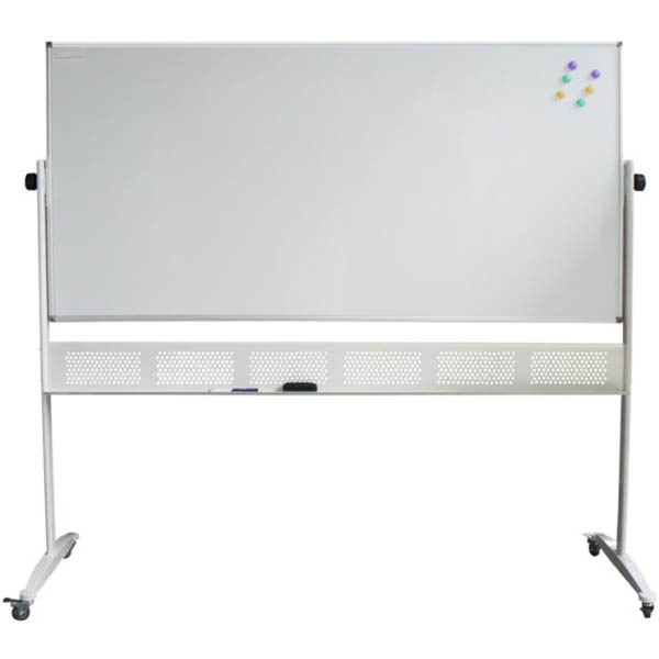Image for RAPIDLINE MOBILE PORCELAIN MAGNETIC WHITEBOARD 1500 X 1200 X 15MM from Office National Xpress - Rockhampton