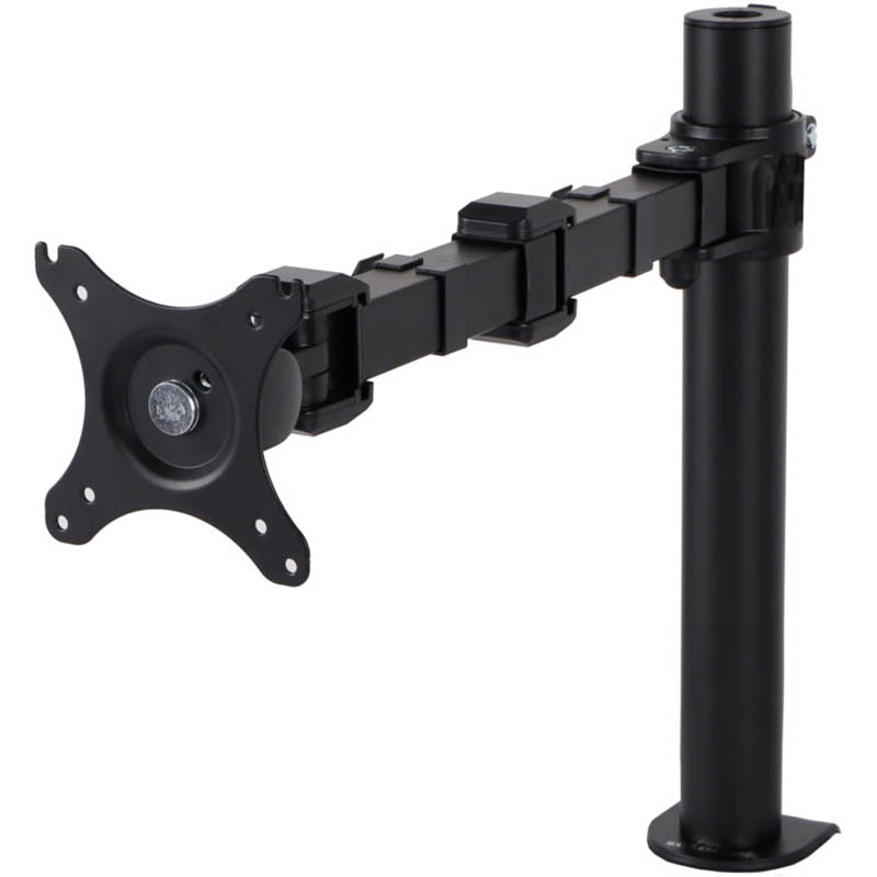 Image for RAPIDLINE REVOLVE SINGLE SCREEN MONITOR ARM BLACK from Our Town & Country Office National