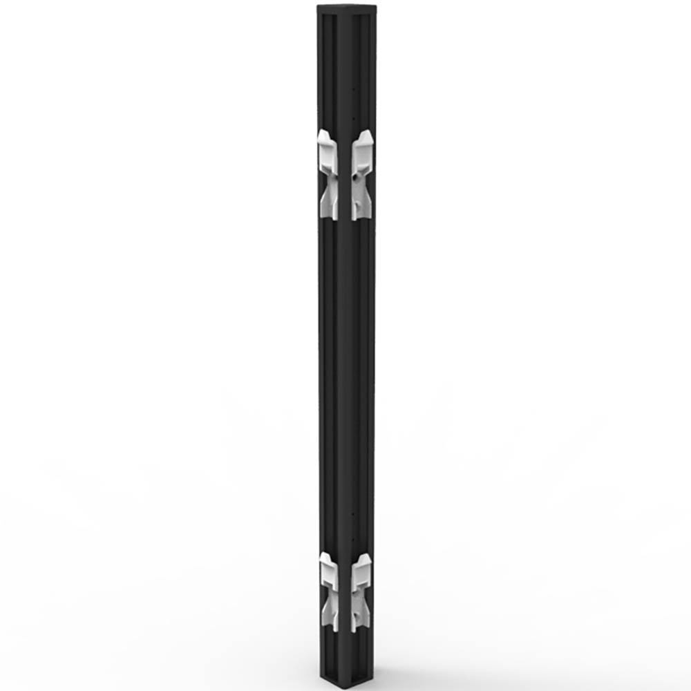 Image for RAPIDLINE SHUSH30 SCREEN DESK MOUNT JOINING POLE 495MM BLACK from Surry Office National