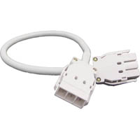 rapidline interconnecting cables 2500mm white