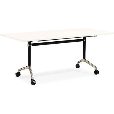 Image for RAPIDLINE TYPHOON FLIP TOP TABLE 1500 X 750 X 750MM WHITE from Mackay Business Machines (MBM) Office National