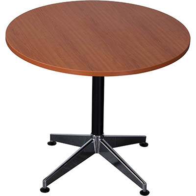 Image for RAPIDLINE TYPHOON ROUND TABLE 1200 X 750MM CHERRY from Ezi Office Supplies Gold Coast Office National