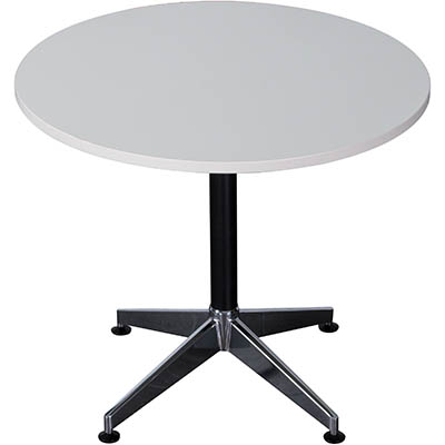 Image for RAPIDLINE TYPHOON ROUND TABLE 1200 X 750MM WHITE from Discount Office National