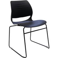 rapidline vivid chair black