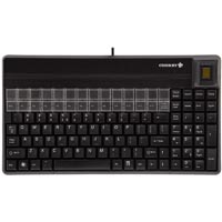 cherry g86-62430 pos secure biometric keyboard black