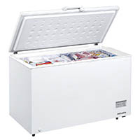 heller chest freezer 316 litre white