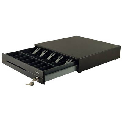 Image for POSIFLEX CR-3100 CASH DRAWER BLACK from Complete Stationery Office National (Devonport & Burnie)