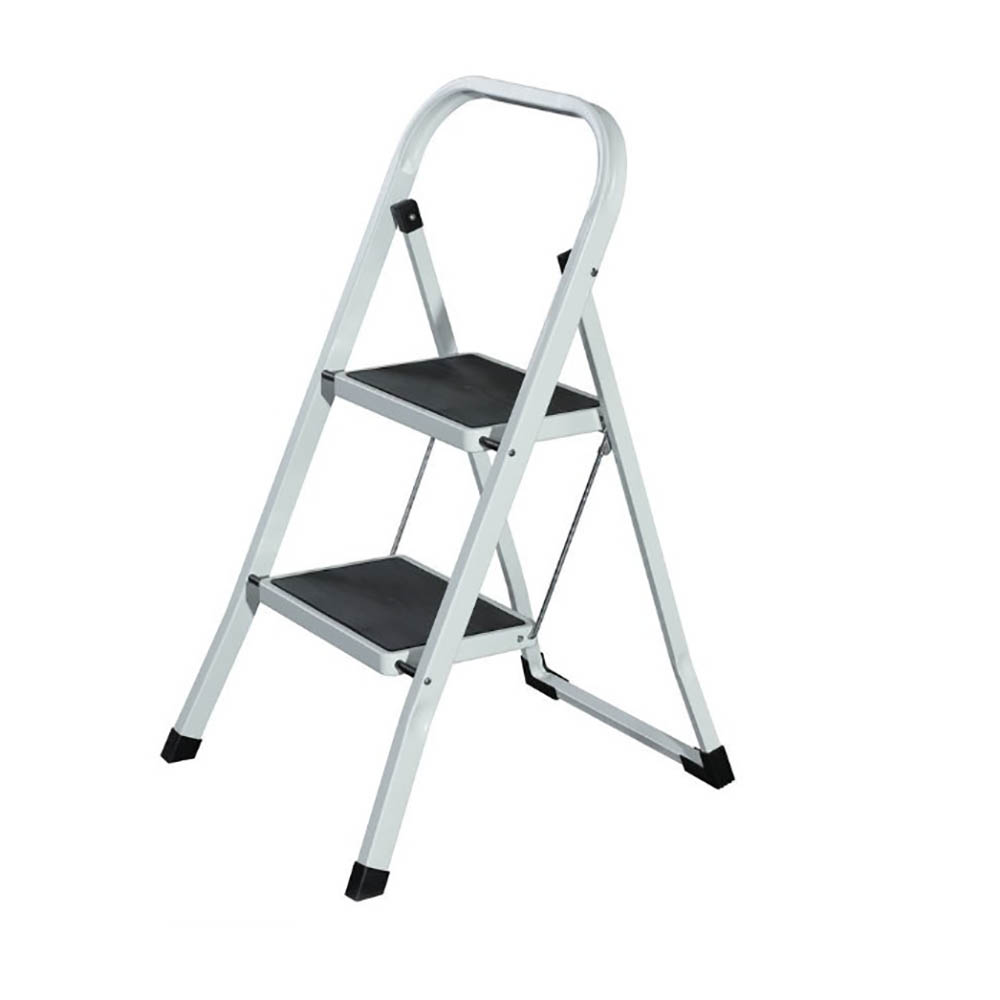 Image for GAF 2 STEP LADDER FOLDABLE GREY from Surry Office National