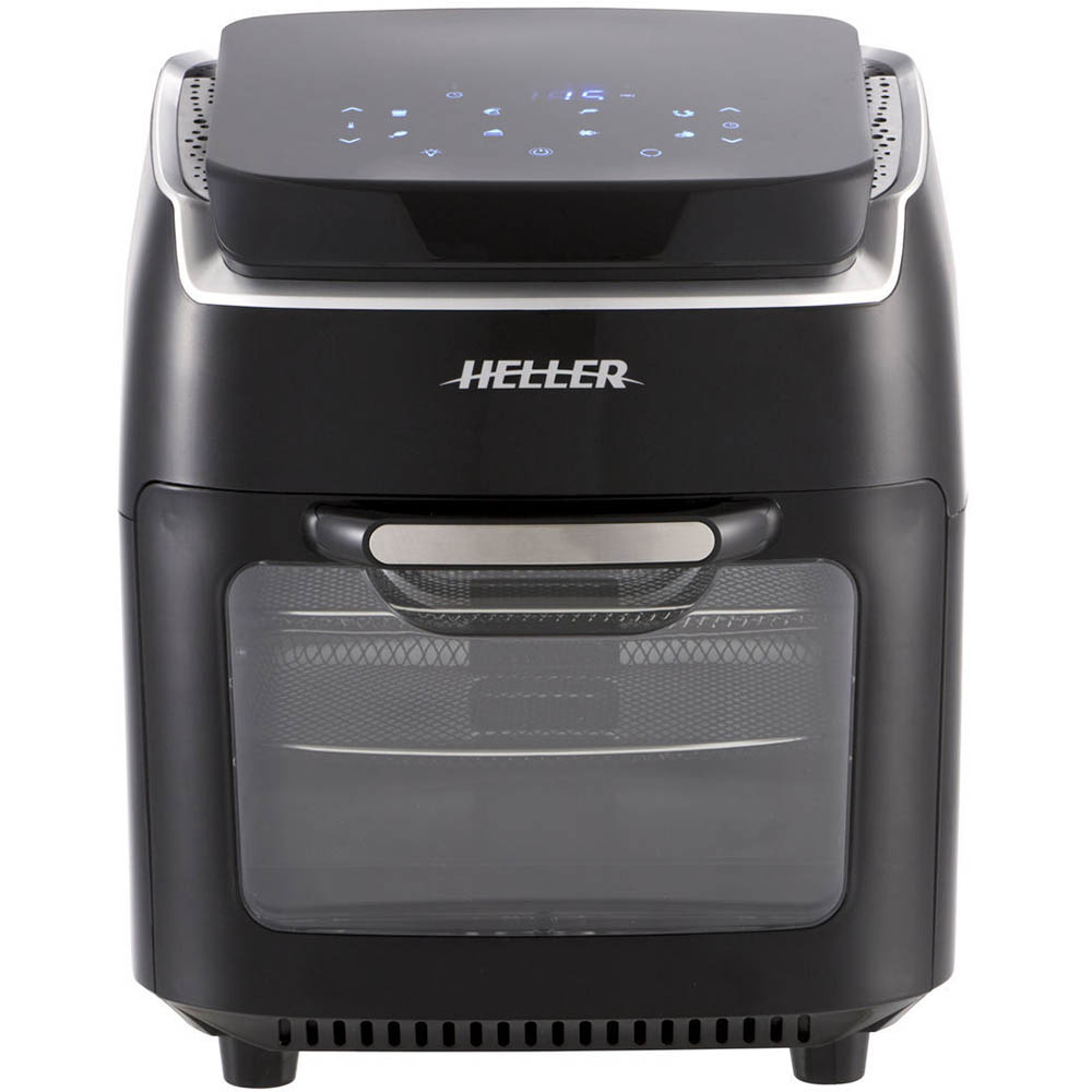 Image for HELLER AIR FRYER 12L WITH ACCESSORIES BLACK from Office National