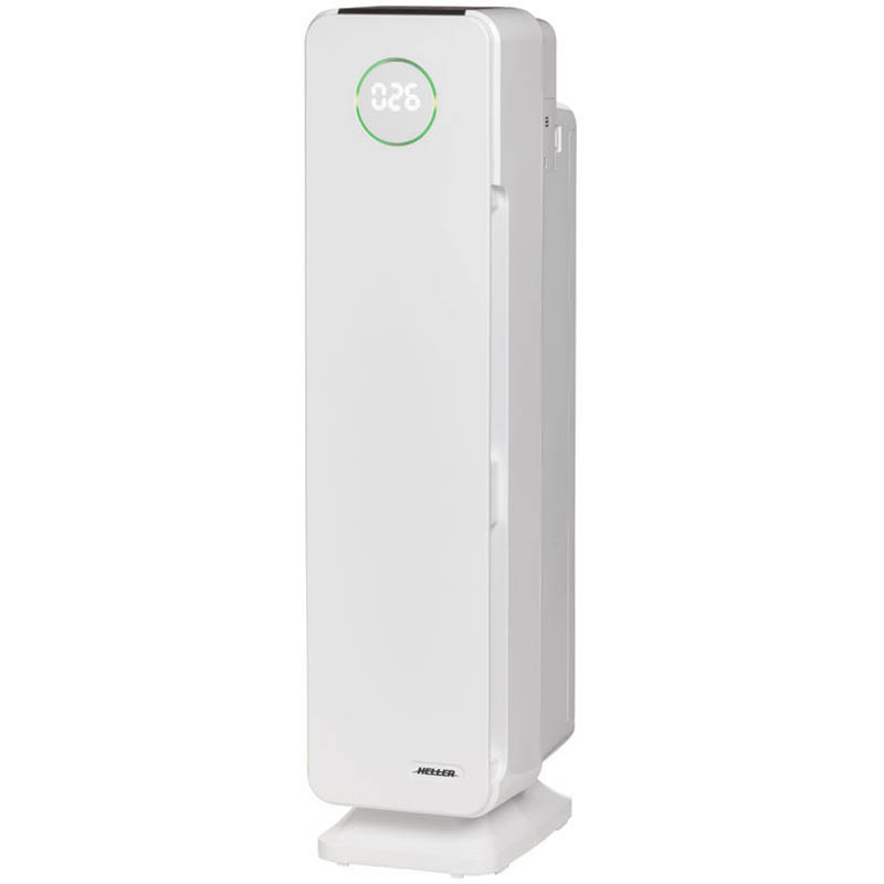 Image for HELLER DIGITAL AIR PURIFIER WHITE from Aztec Office National
