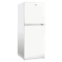 heller double door fridge freezer 221 litre white