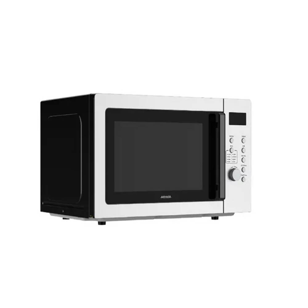 Image for HELLER DIGITAL MICROWAVE OVEN WITH GRILL 30 LITRE WHITE from Office National Hobart