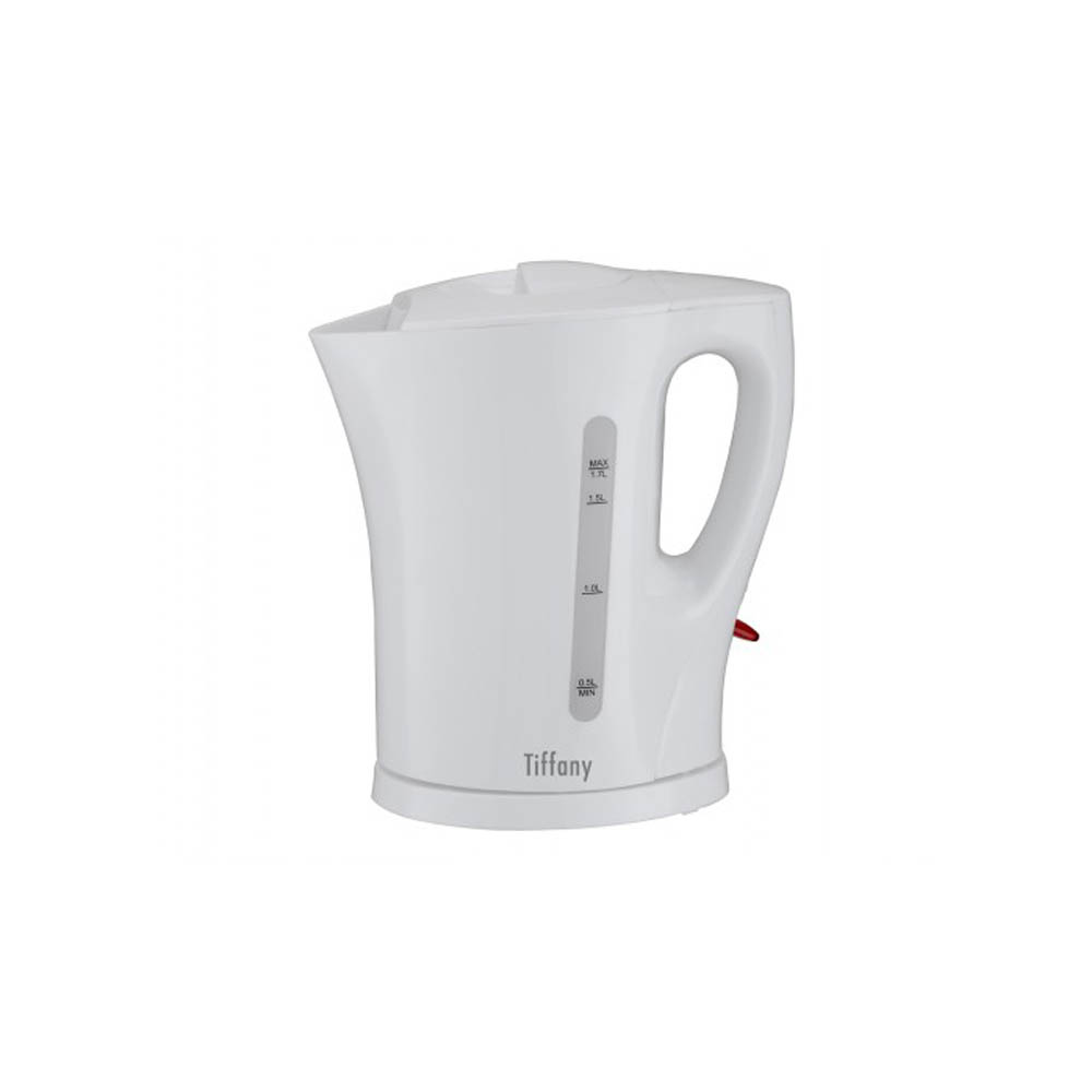 Image for TIFFANY CORDLESS KETTLE 1.7 LITRE WHITE from Emerald Office Supplies Office National