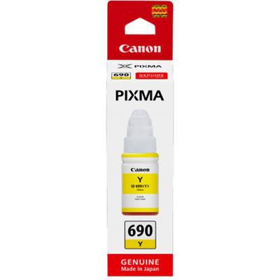 Image for CANON GI690 MEGATANK INK BOTTLE 70ML YELLOW from C & G Office National