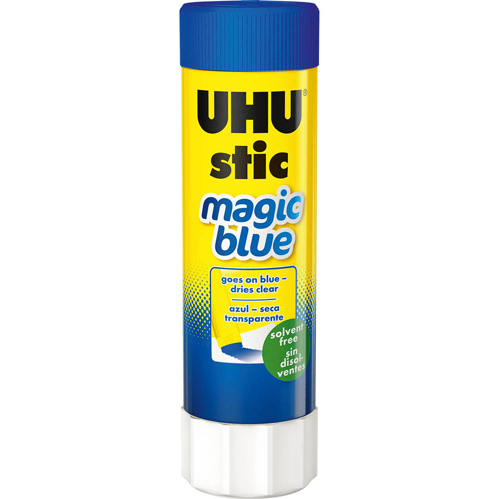 Image for UHU GLUE STICK MAGIC BLUE 40G from PaperChase Office National