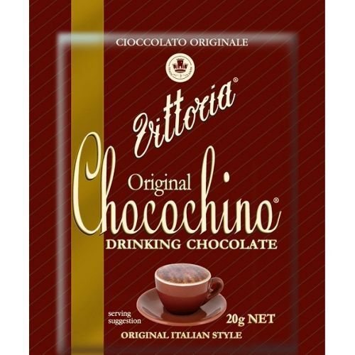 Image for VITTORIA CHOCOCHINO ORIGINAL DRINKING CHOCOLATE SACHETS 20G PACK 100 from Surry Office National
