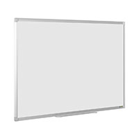 bi-office earth maya magnetic whiteboard aluminium frame 900 x 600 mm