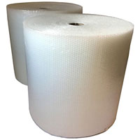 sealed air airlite bubble wrap 400mm perforated roll 700mm x 100m clear