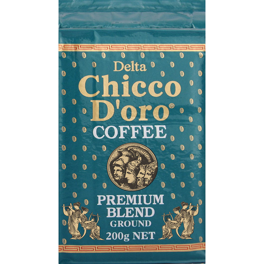 Image for VITTORIA CHICCO DORO DELTA GROUND COFFEE 200G from Discount Office National